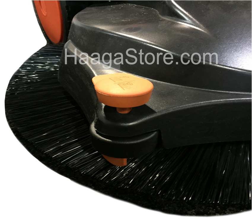 HAAGA 477 Sweeper roller wheel for edge cleaning