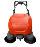 HAAGA US-9 Sweeper | 35 inch Battery Powered Dust Free Sweeper
